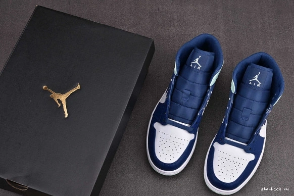Mint Blue Mid 554725-413 554725-413 Jordan 1 1014